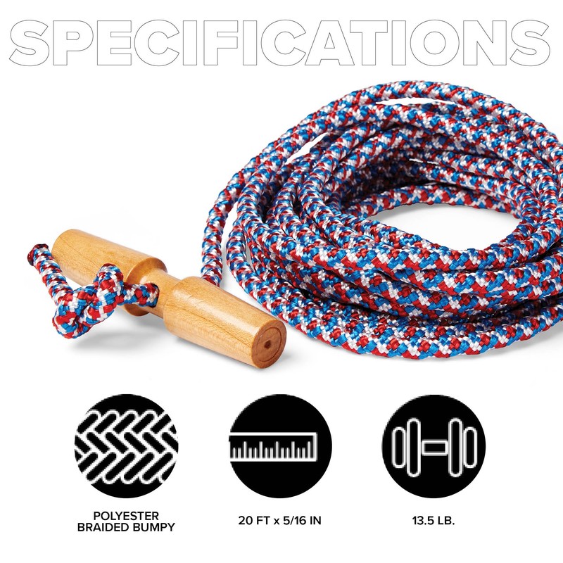 Jameson Fixed Pulley Pruner Kit with Premium 20 ft Bumpy