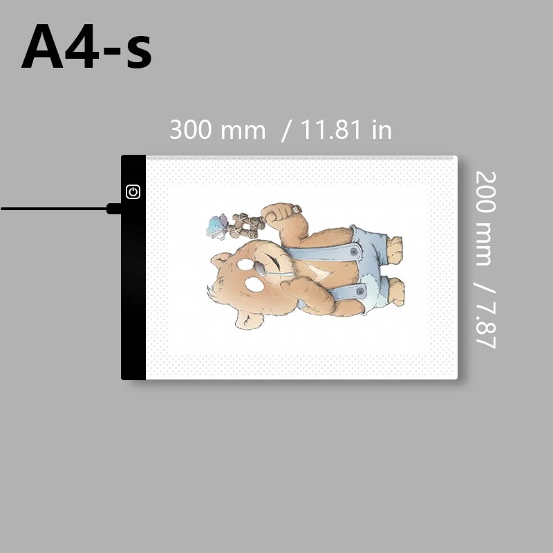 Portable LED Tracing Light Pad for Drawing – USB-Powered Copy
