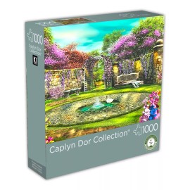 Ki Puzzles Rompecabezas Fuente Y Cisne Y Flor 1000 Pz Ki Puzzles Caplyn