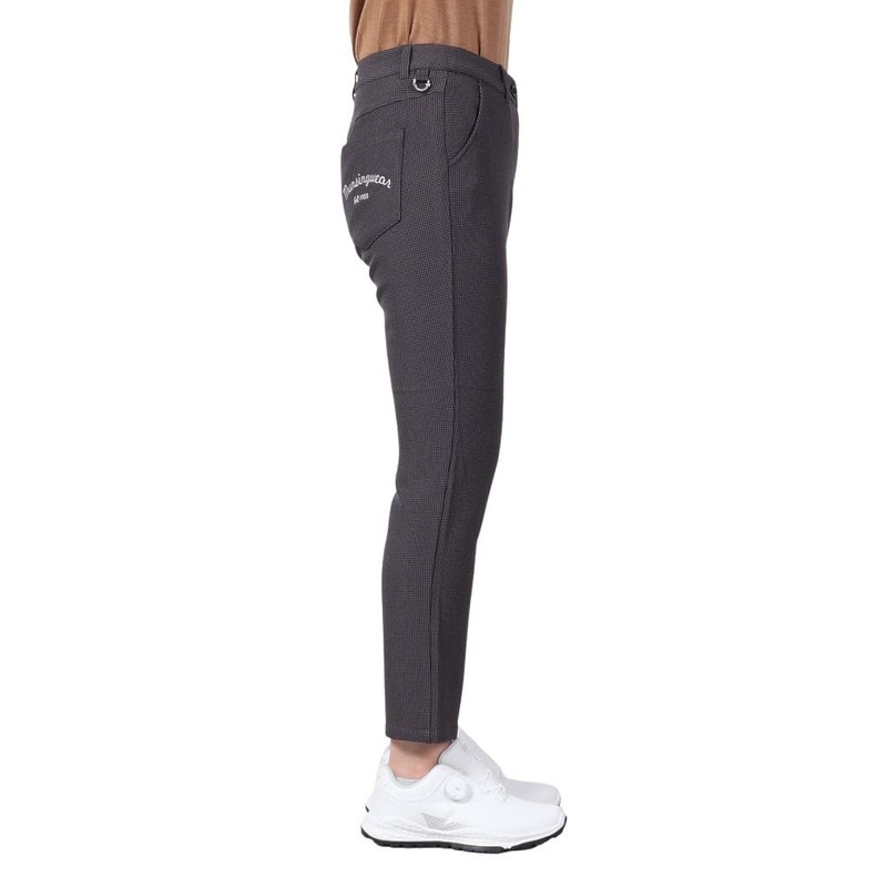 Munsing Wear MG4FLP80L Women's Golf Pants, 9/4 Length, Houndstooth Pattern,