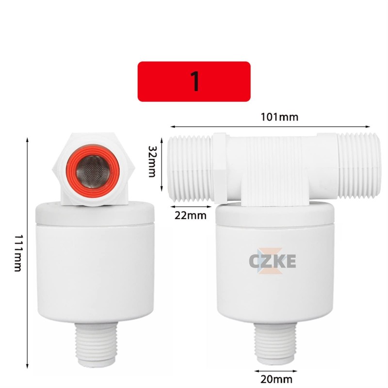 GUMMMY 1/2'' 3/4'' 1'' Floating Ball Valve Automatic Float Valve