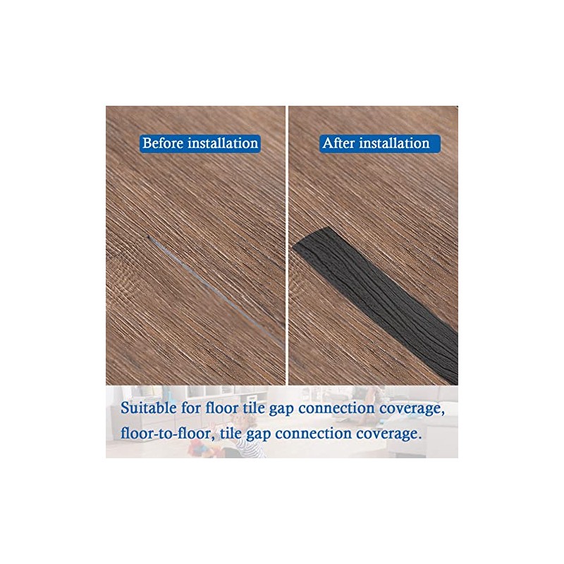 Floor Transition Strip Self Adhesive Floor Cover Strips Laminate 2"