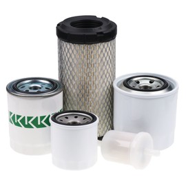 DVPARTS Filter Kit HH150-32430 12581-43012 1G659-11222 HHK70-14070 HHK72-14080 for Kubota RTV900 RTV 900 RTV900W RTV900R RTV900T RTV900XT
