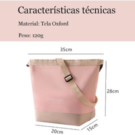 Lonchera TéRmica Para Mujer, Bolsa Del Almuerzo Gran Capacidad 10l Con Cristales De Hielo Y Cubiertos，Se Puede Reutilizar，Ideal Para Oficina, Viajes, Picnic O Escuela (Púrpura)