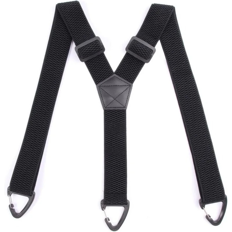 Men’s Work Suspenders for Trousers – 1.5-Inch Wide Adjustable Elastic
