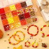 UPINS 2100PCS+ Fall Beads Bracelet Making Kit, Thanksgiving Clay Beads