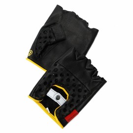 [Gloves] GLOVE D+MM ST Unisex Gloves Drive Driver Motorcycle Fit Comfortable Touring Black x Black x Yellow XL