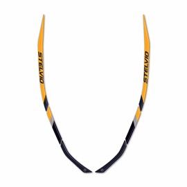 labelbike - Motorcycle Decoration and Protective Sticker for Passenger Grips Compatible with Moto Guzzi Stelvio 2024