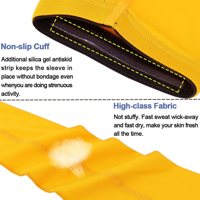 Beister, UPF 50+, protección UV y solar, mangas de compresión