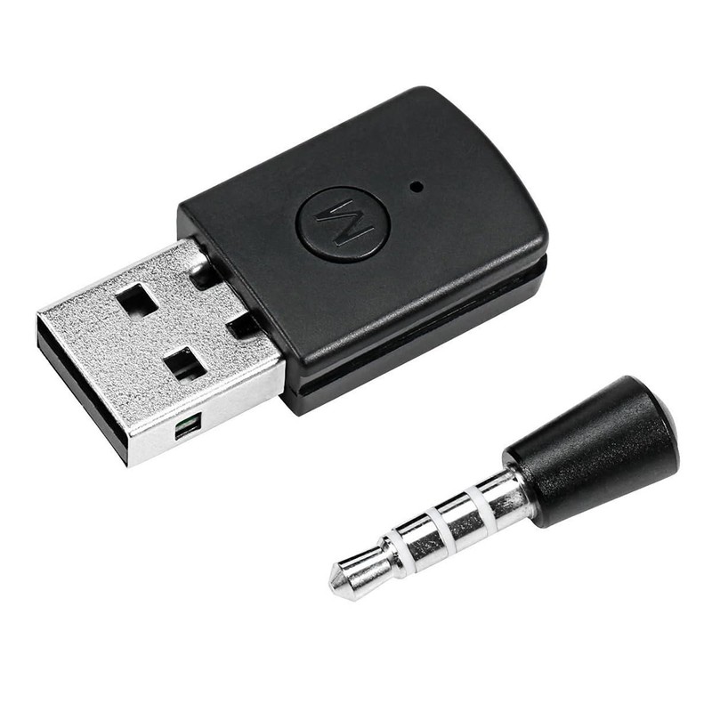 Ieron Bluetooth-Griff-Empfängeradapter, USB 5.0-Adapter, Gamepad-Headset-Empfänger, Bluetooth-Sender für Gaming-Enthusiasten, Verbinden Sie