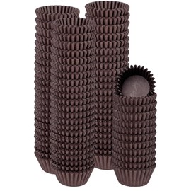 Gcardist Pack of 500 Mini Muffin Cases Coffee Muffin Liners Food Grade Baking Cups Paper No Odour (Small Size)