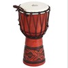 X8 Celtic Labyrinth Djembe Drum with Bag