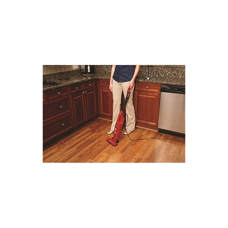 Dirt Devil SD20000RED Simpli-Stik Lightweight Corded Bagless Stick Vacuum, Red