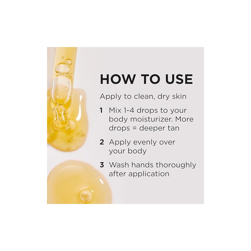 Tan Luxe The Body Illuminating Self Tan Drops Light/Medium