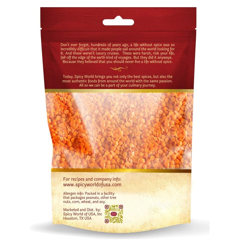 Spicy World Spicy World Masoor Dal 4 Pound Bag -