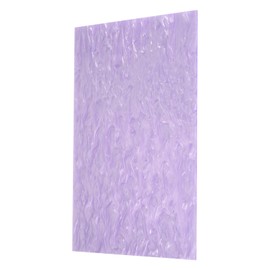 sourcing map 1 Pcs Glitter Pearl Acrylic Sheet,12" x 8" x 1/8" Pearlescent Cast Pmma Plastic Sheets Extruded Translucent Blanks for DIY Art Crafting Laser Cutting & Engraving,Purple