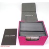 docsmagic.de Premium Magnetic Sideflip Box 100 Pink + Deck Divider