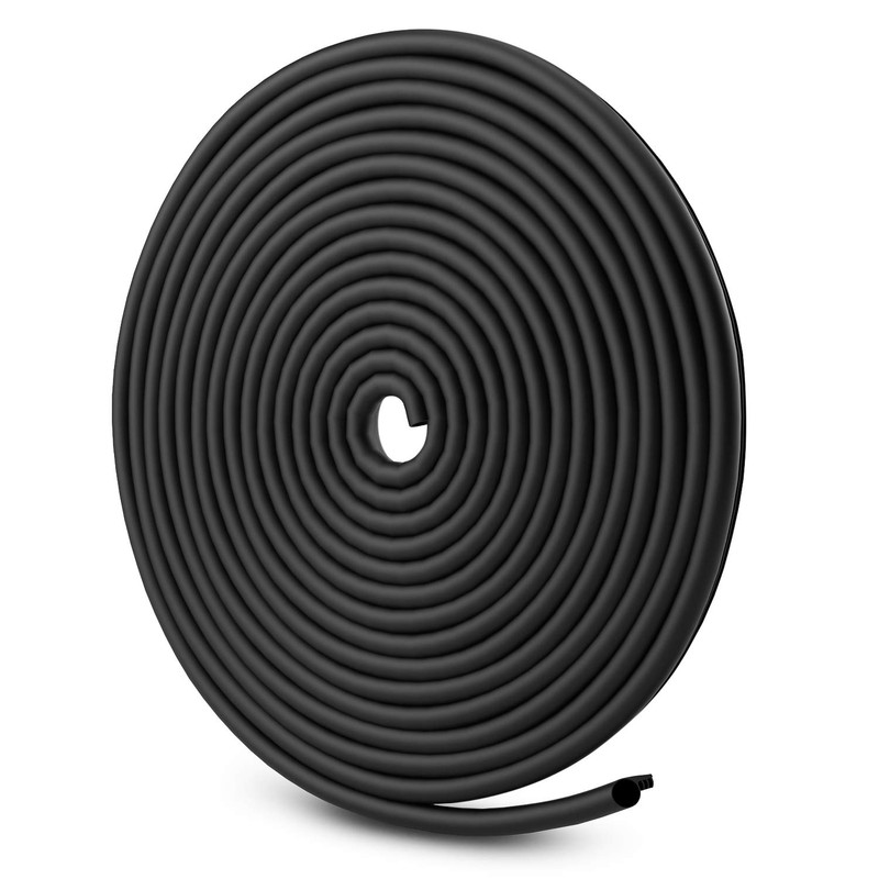TMH Premium Pure Silicone Kerf Weather Stripping Door Seal, Window