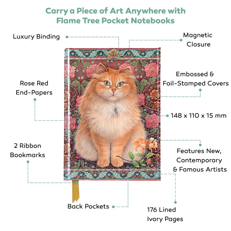 Tiffany: Displaying Peacock (Foiled Pocket Journal) (Flame Tree Pocket Notebooks)