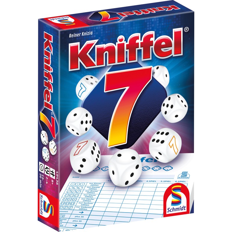 Schmidt Spiele 49436 Kniffel 7 Dice Game