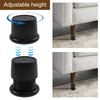4 Pcs Unbreakable Bed Riser, Multifunctional Adjustable Desk Leg Riser,