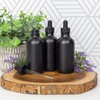 Cornucopia Brands 4oz Black Glass Dropper Bottles (Pack of 6)