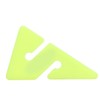 Alomejor Dive Line Marker Triangular Fluorescent Yellow for Cave and