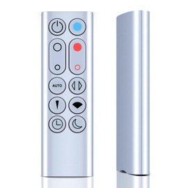 TRUCKON Replacement Remote Control for Dyson Pure Hot + Cool Purifier Fan Heater HP02 HP03 (Silver)
