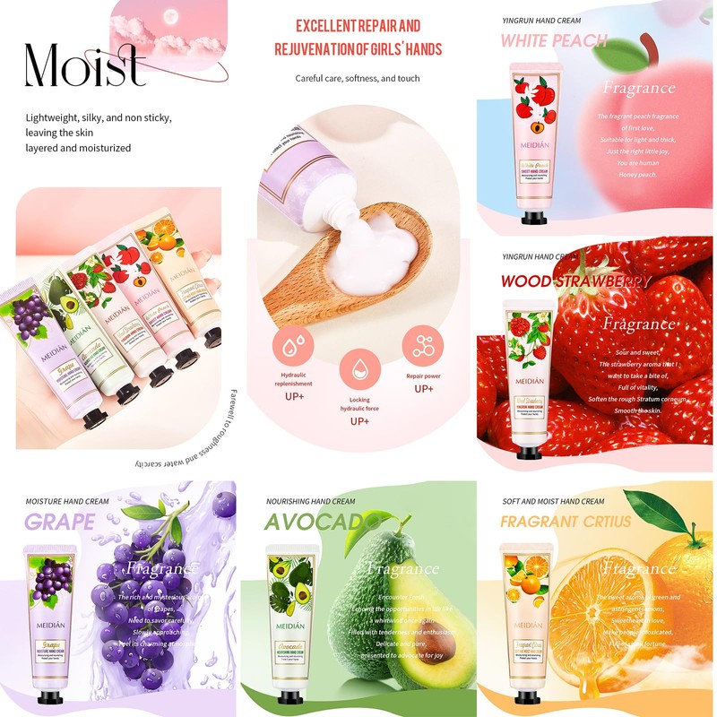 30-Pack Mini Hand Cream Gift Set Travel Size Moisturizing Hand