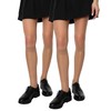 MANA MANA Women's Knee Socks - 2 Pairs Transparent Fabric