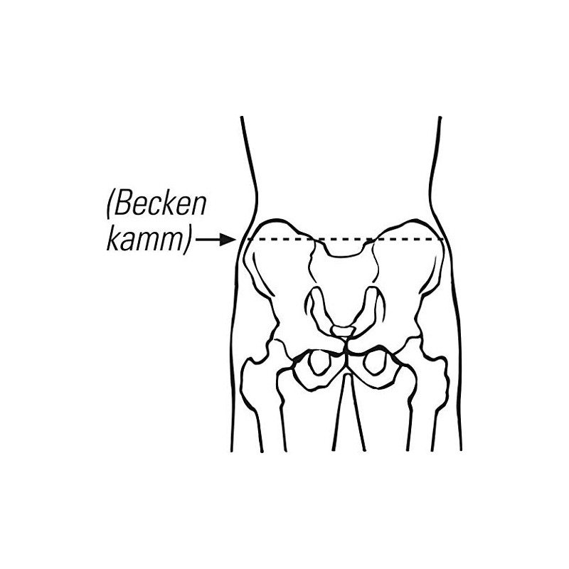 Bort 109200 Herniafix Feather Hernia Belt with Anatomic Pelotte Hernia,