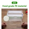 Cling Film Dispenser and Cutter Wrap Dispenser, Plastic Cling Wrap