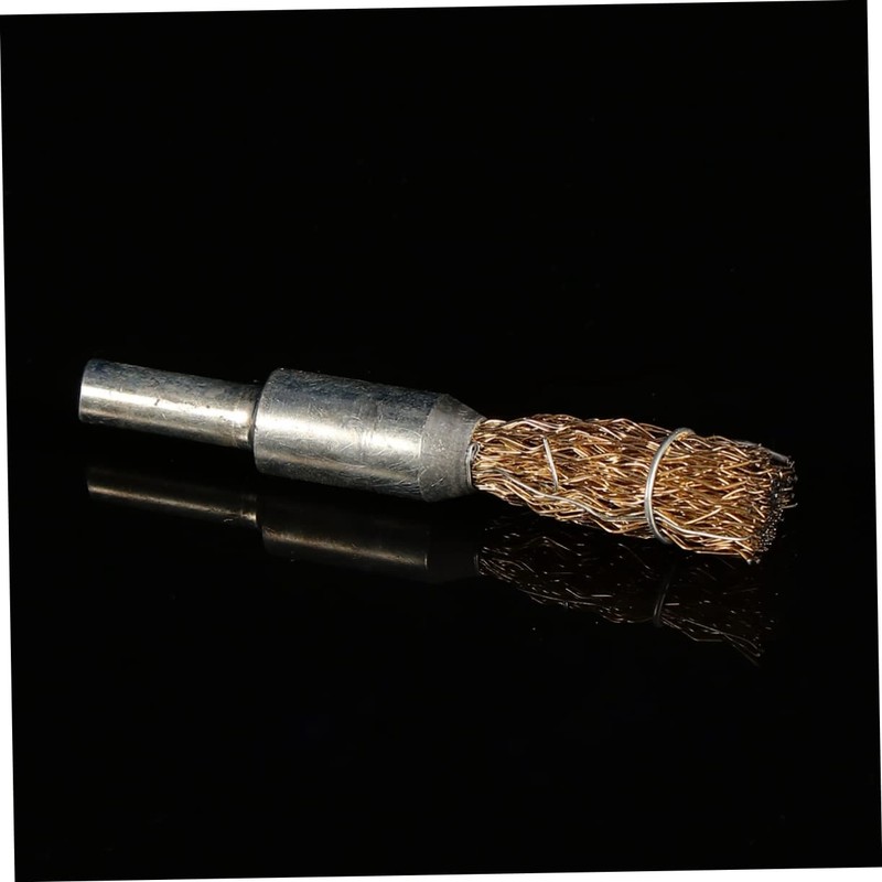 Baluue 4pcs Wire Wheel Brush Polishing and Cleaning Abrasive Rotary