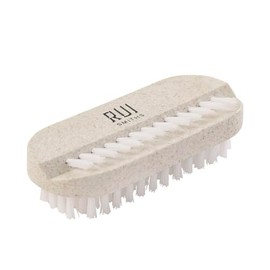 Rui Smiths CarbonConscious Cepillo de limpieza de uñas con cerdas de 2 lados para manicura y pedicura | Hecho con paja de trigo bioplástico