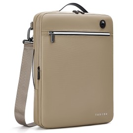 TUDEQU Slim Laptop Bag 15.6 Inch,Laptop Sleeve with Strap,Laptop Case,Laptop Shoulder Bag,Computer Bag,Tablet Bag Men Women