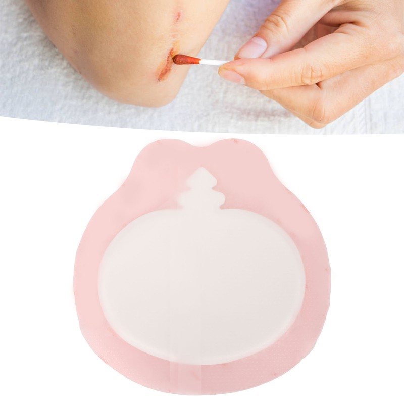 Silicone Foam Dressing Waterproof High Absorbency Self Adhesive Wound Dressing