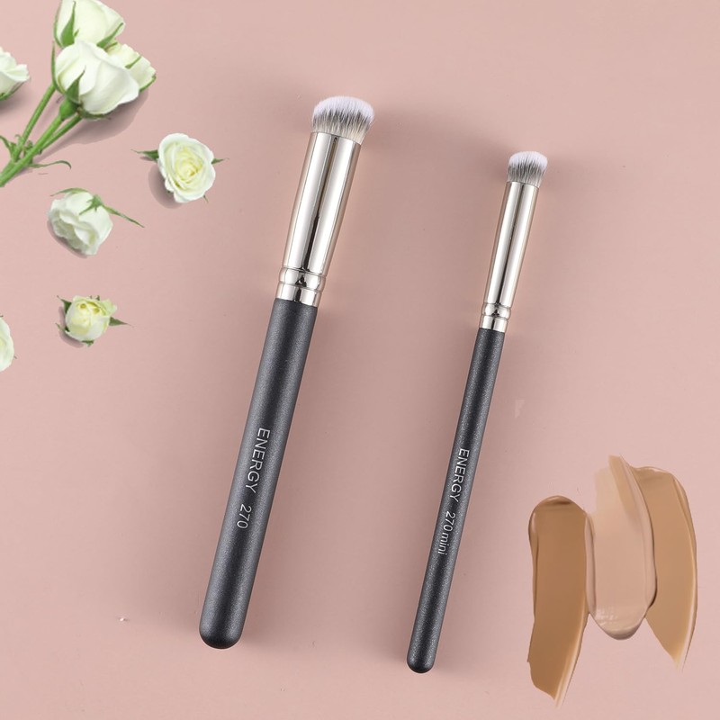 ENERGY Foundation Brushes Set Professional Under Eye Concealer Brushes Perfect