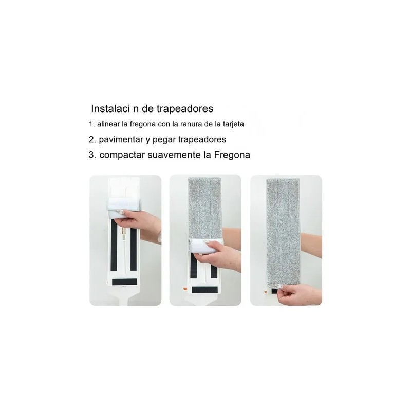 Trapeador De Microfibra 360degmagico Con 6 Repuestos