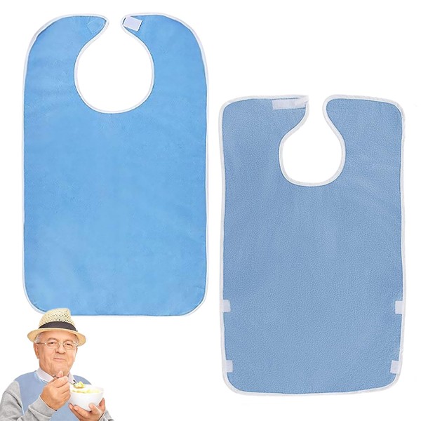 LILELIG Bibs for Adults, Pack of 2 Bibs for Adults,