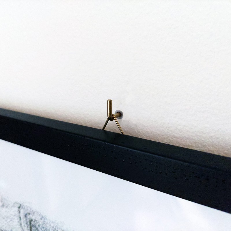 Fischer Pack of 10 White Picture Hooks with 4mm Dowels