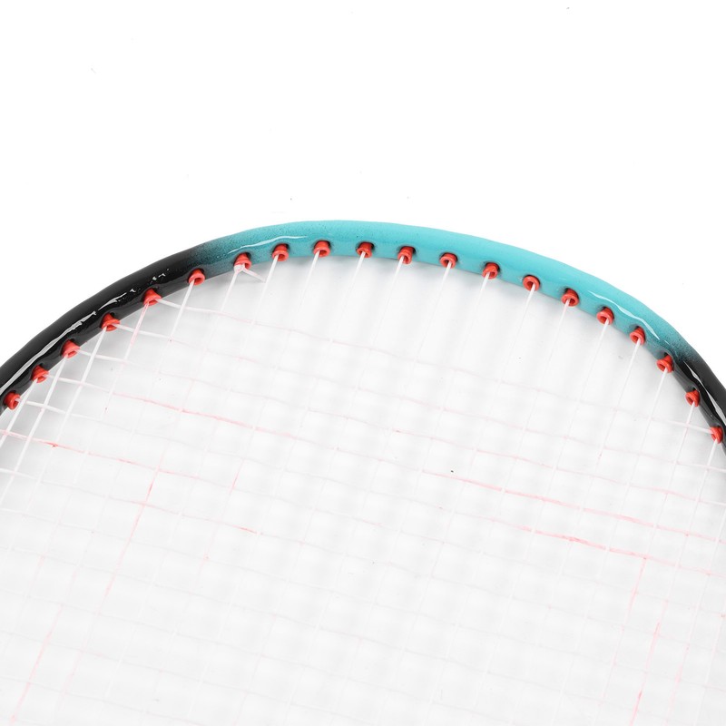2 PCS X3 Badminton Rackets Iron Alloy Integrated Double Badminton