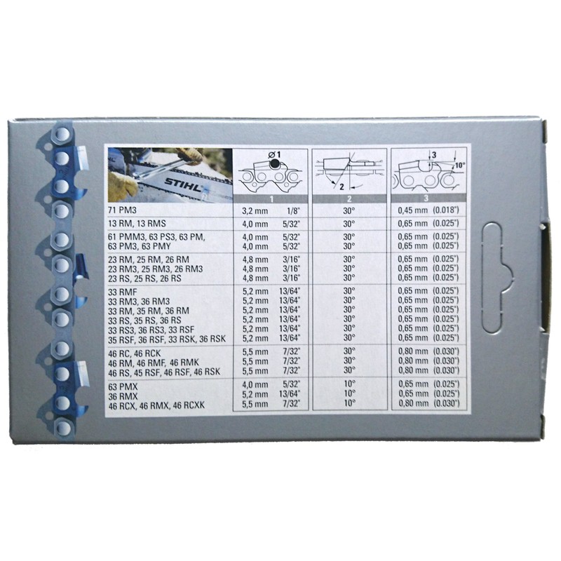 Stihl Chain Saw Replacement Blade 3610-000-044 [Compatible Bar Size: Approx.