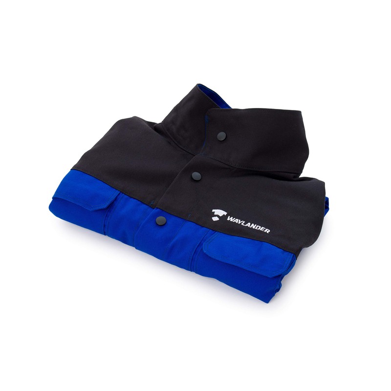 Waylander Flame Resistant FR Cotton Welding Jacket with Snap Button