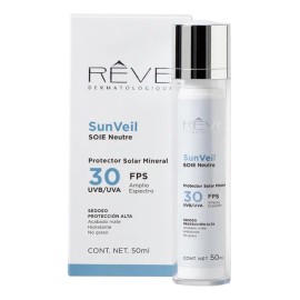 Reve Protector Solar Mineral Soie Neutre Sunveil 30fps 50ml