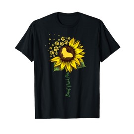 Basset Hound Mom Sunflower Basset Hound Gifts Dog Mom Mama Men Women Girls Kids T-Shirt