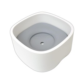 DOGPET Water Drinking Fountain, Spill Prevention, Water Bowl, Large Capacity, 47.2 fl oz (1,200 ml), Prevents Fast Drinking, Breath Odor, Improves Oral Environment, Water Volume Control, Supports