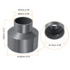 PATIKIL PVC Reducer Pipe Fitting 110x63mm, Straight Coupling Adapter Connector,
