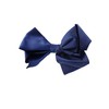 4 Inch Grosgrain Hair Bow for Girls - Navy