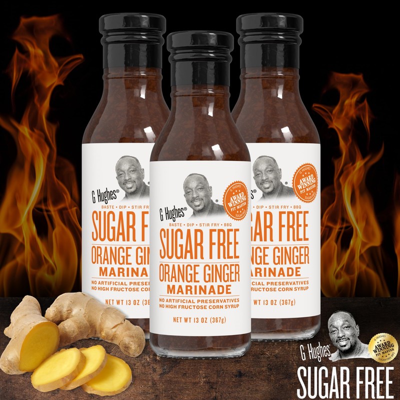 G Hughes Sugar Free, Orange Ginger Marinade - Sugar Free