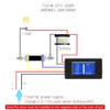 DC 0-200V 0-300A Battery Monitor Meter with Shunt, 9-in-1 Digital